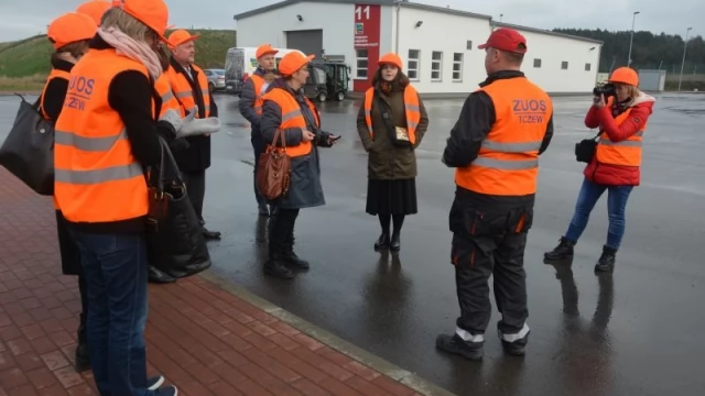 Tczew - Dziennikarze z Ukrainy z wizytą w Tczewie