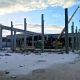 Tczew - Trwa budowa hali, która ma ukrócić uciążliwości zapachowe na Bajkowym