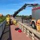 Tczew - Poranna akcja na moście w Knybawie. Finału strażacy mogli się nie spodziewać