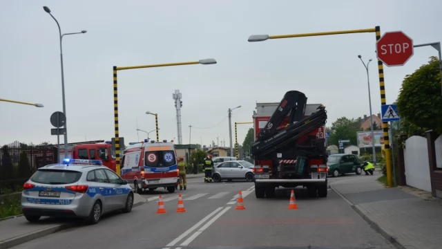 Tczew - Kociewska/Żwirki. Wypadek z udziałem trzech samochodów