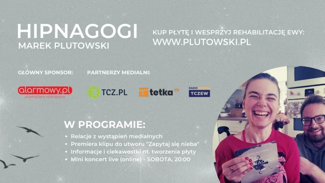 Tczew - Wesprzyj rehabilitację Ewy i odbierz debiutancki album Marka Plutowskiego
