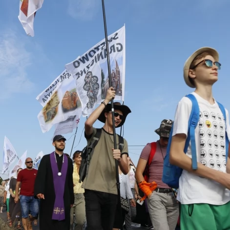 Tczew - Tczewska pielgrzymka wyruszyła na Jasną Górę