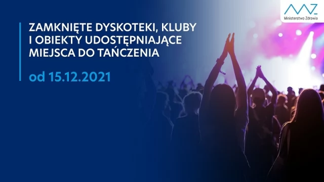 Tczew - Obostrzenia od 15.12. Zamknięte dyskoteki, mniej ludzi w kościołach i restauracjach