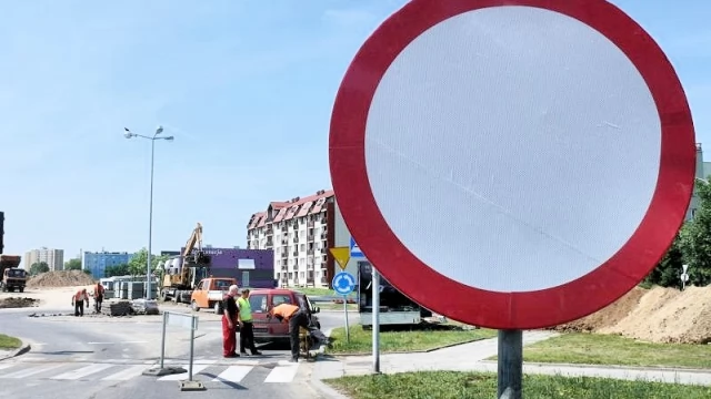 Tczew - Rondo przy ul. Topolowej od dzisiaj (03.07) zamknięte