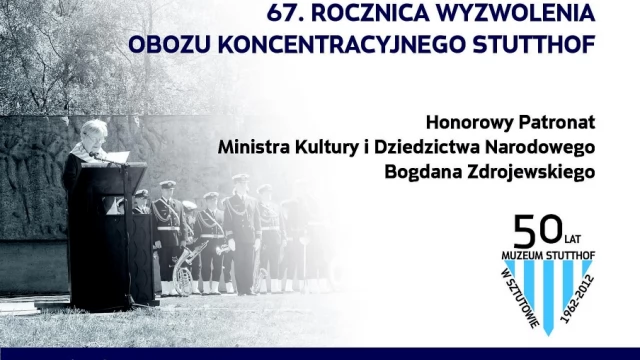 Tczew - 12 maja - w 67 rocznicę wyzwolenia obozu koncentracyjnego Stutthof