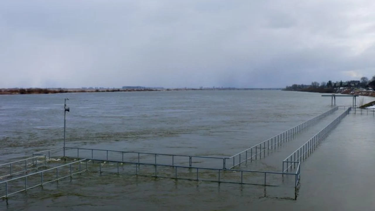 Tczew - Fala kulminacyjna na Wiśle