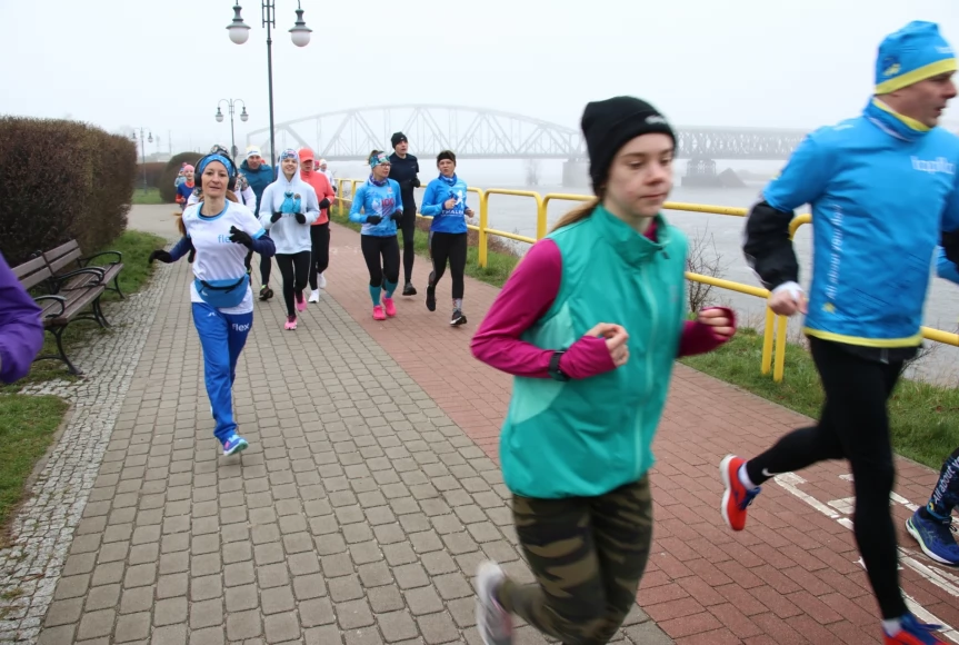 Tczew - Parkrun na niebiesko