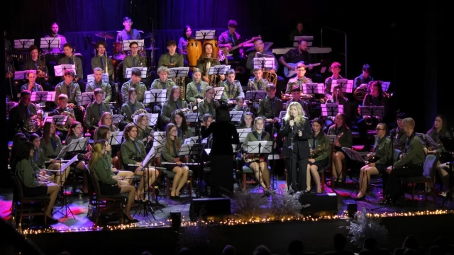 Tczew - Kasia Cerekwicka i Harcerska Orkiestra Dęta rozpoczęli Rok Jubileuszowy CKiS