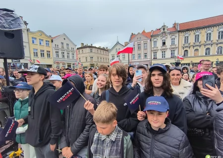 Tczew - Sławomir Mentzen w Tczewie "Klasa polityczna nam nie wyszła"