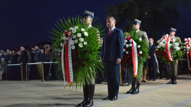 Tczew - Andrzej Duda: "Największe znaczenie strategiczne miało to, co działo się tutaj, w Tczewie i Szymankowie"
