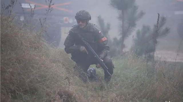 Tczew - Terytorialsi zgrywali się w boju na tczewskim poligonie