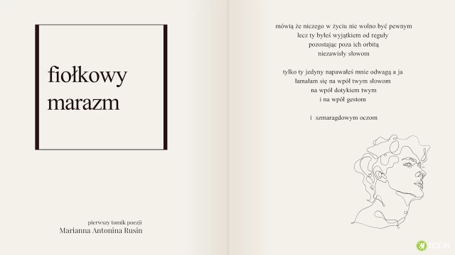 Tczew - Utalentowana tczewianka wydała swój pierwszy tomik wierszy