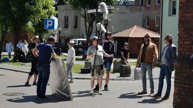 Tczew - Filmowcy jeszcze przez kilka dni będą w Tczewie