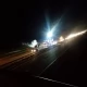 Tczew - Pożar na A1. Renault spłonął doszczętnie