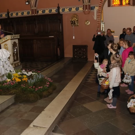 Tczew - Święcenie pokarmów w tczewskich kościołach