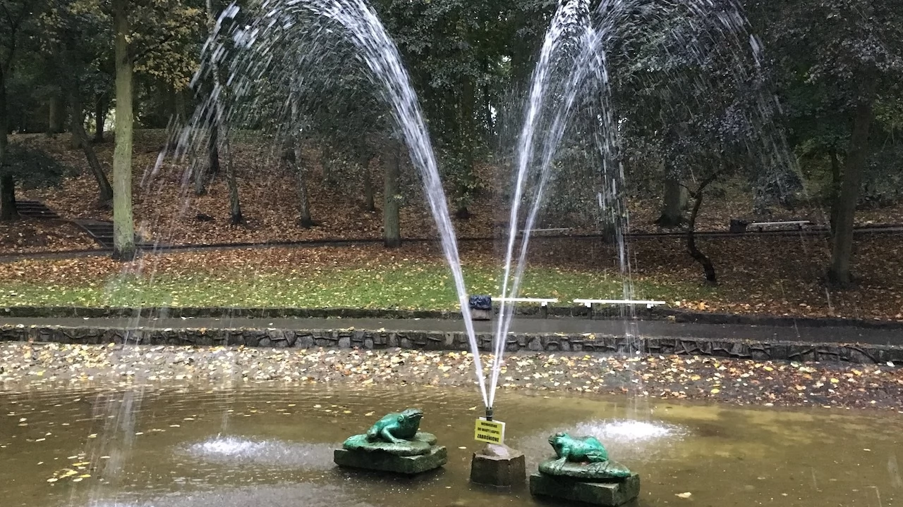 Tczew - Park Miejski jesienią z dnia 7.10.2016