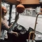 Tczew - Koszykarski Mistrz Polski za kółkiem tczewskiego autobusu