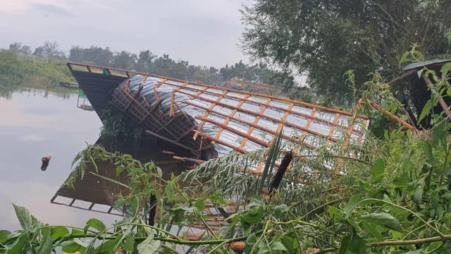 Tczew - Duże straty po nawałnicy w południowej części powiatu tczewskiego