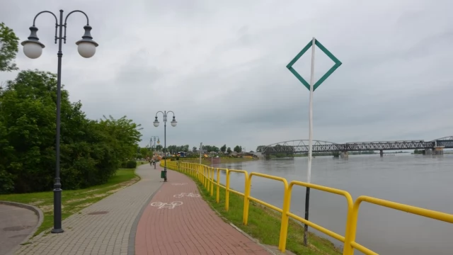 Tczew - Wisła rośnie, ale prawdopodobnie nie przekroczy stanu alarmowego