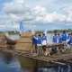 Tczew - Flisacy z Ulanowa zawinęli do Tczewa