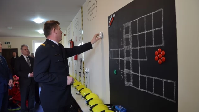 Tczew - Dym, płomienie, alarm! Dzieci w "Ogniku" uczą się, jak reagować