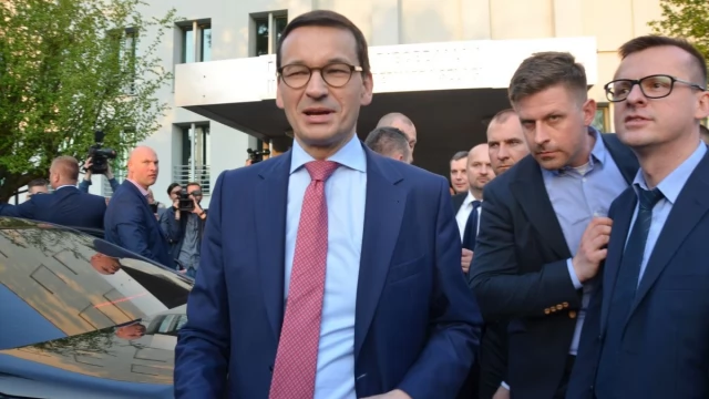 Tczew - Mateusz Morawiecki w Pelplinie. Zapytaliśmy o Most Tczewski