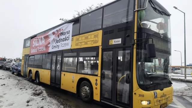 Tczew - Marsz Jedności Gminy Tczew przeszedł ulicami Tczewa