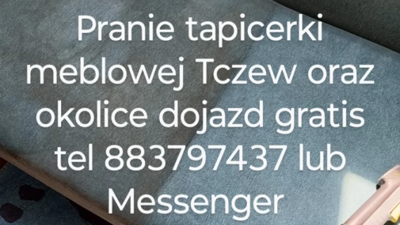 Tczew - Pranie tapicerki meblowej oraz auta