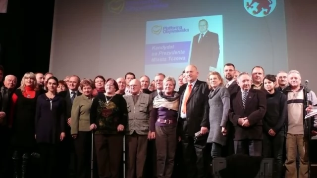 Tczew - Członkowie Platformy Obywatelskiej spotkali się z wyborcami