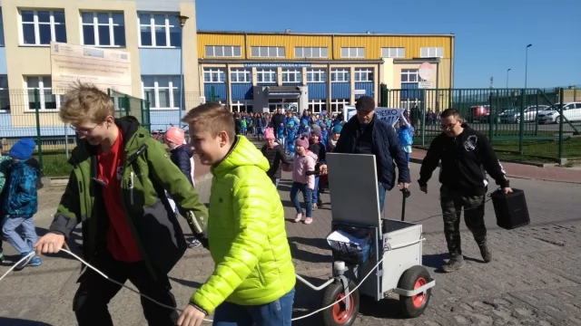 Tczew - Ulicami Tczewa przeszedł Marsz na Niebiesko