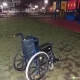 Tczew - Wózek inwalidzki na Bulwarze