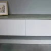 Tczew - Szafka Beton Biały Połysk 180 cm
