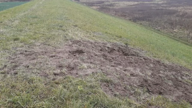 Tczew - Mieszkańcy myśleli, że rozstąpiła się ziemia. Ale to efekt złodziejskiego procederu