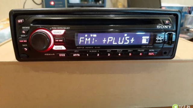 Tczew - Radio SONY CDX - GT31U - USB - CD - Mp3