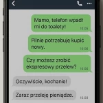 Tczew - Straciła pieniądze, po tym jak dostała wiadomość od fałszywego syna