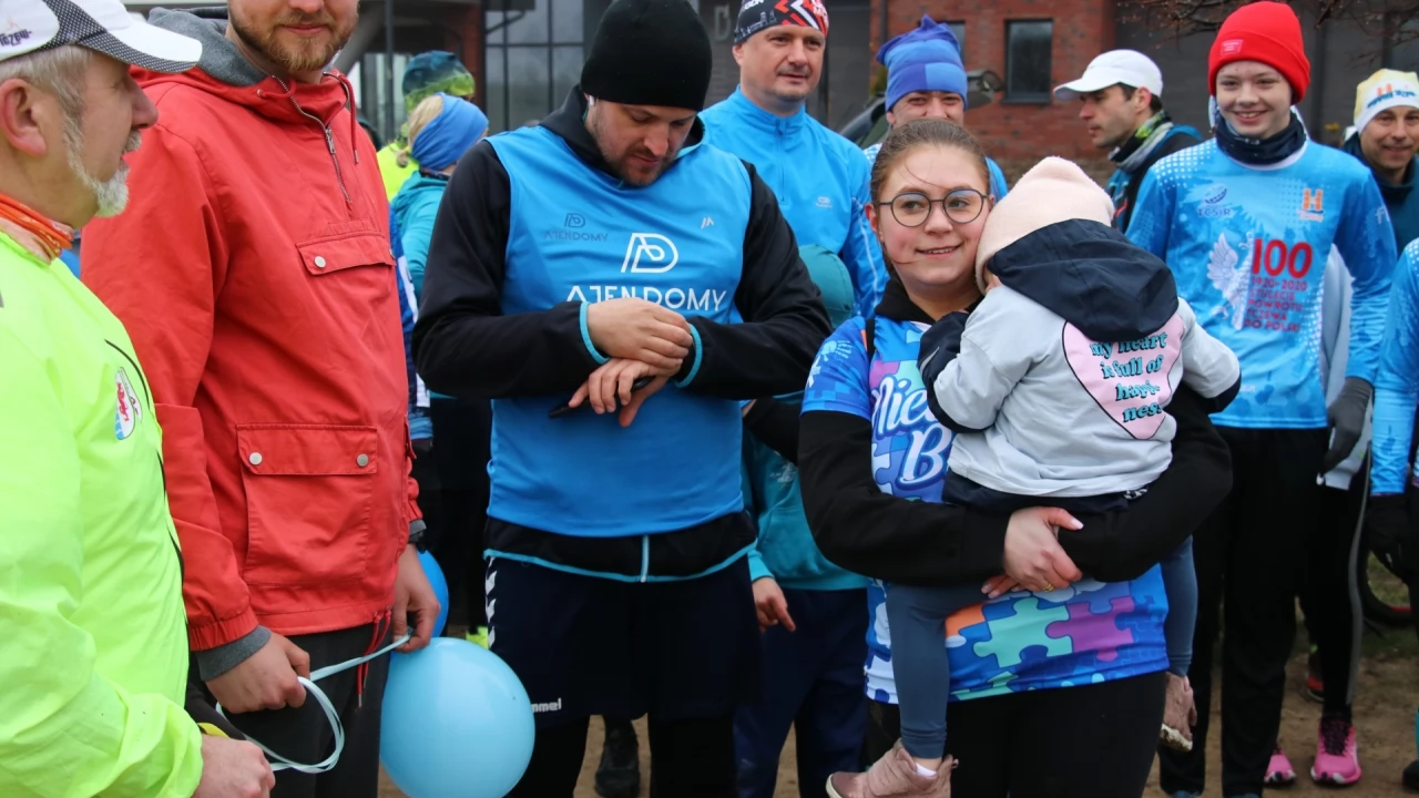 Tczew - Parkrun na niebiesko