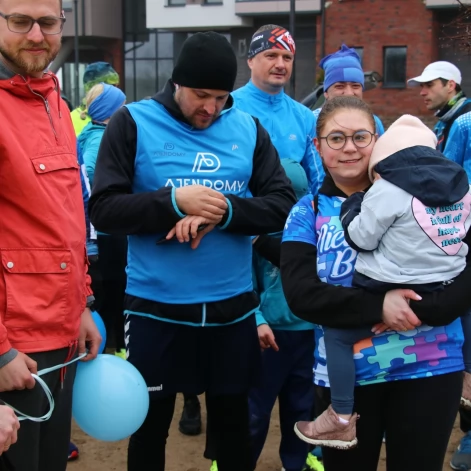 Tczew - Parkrun na niebiesko