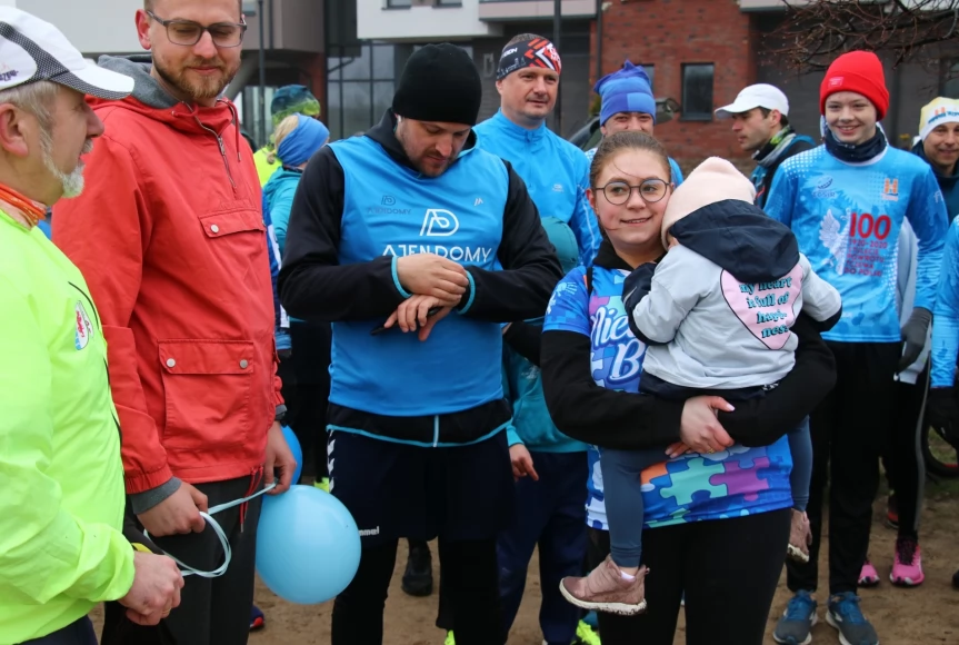 Tczew - Parkrun na niebiesko