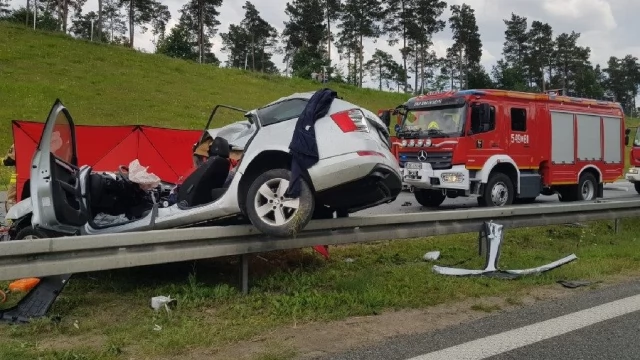 Tczew - Śmiertelny wypadek na A1. Autostrada zablokowana [AKTUALIZACJA]