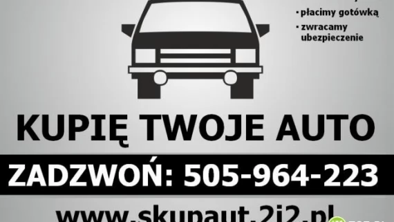 Tczew - Auto Skup tel.505964223 Szybki dojazd GotÓwka
