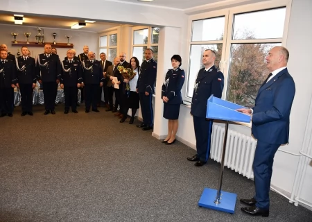 Tczew - Komenda Powiatowa Policji w Tczewie już formalnie z nowym szefem