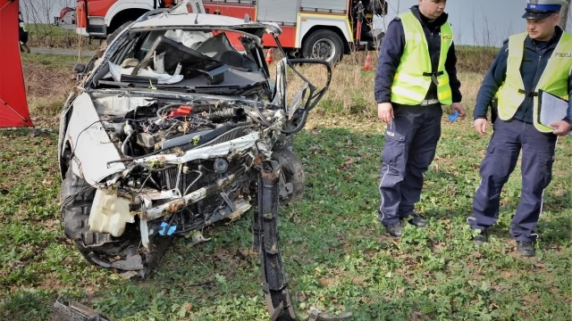 Tczew - Policjanci wyjaśniają okoliczności tragedii w Gorzędzieju