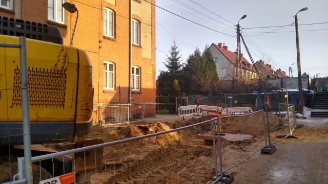 Tczew - Trwają prace na Zatorzu