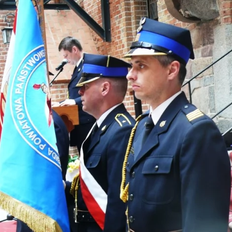 Tczew - Strażacy świętowali