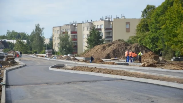 Tczew - Skrzyżowanie al. Kociewskiej z Jagiellońską coraz bliżej