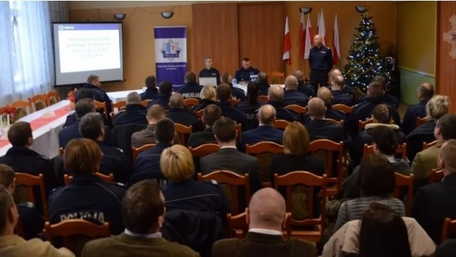 Tczew - Policja podsumowała rok - wykrywalność 69 procent
