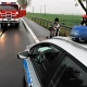 Tczew - 24-letnia motocyklistka najechała na tył audi