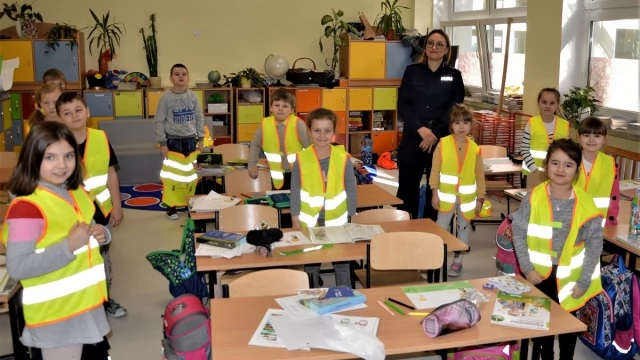 Tczew - Rozmawiali z uczniami o bezpieczeństwie