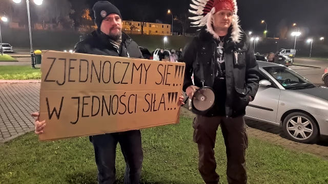 Tczew - Tczewianie znowu wyszli na ulice. #StrajkKobiet [WIDEO]