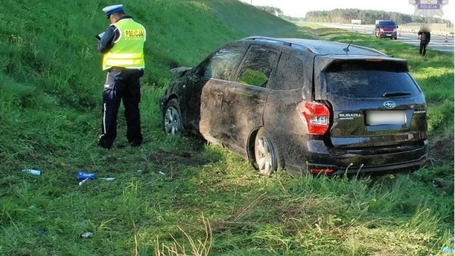 Tczew - Policja wyjaśnia okoliczności wypadku na A1
